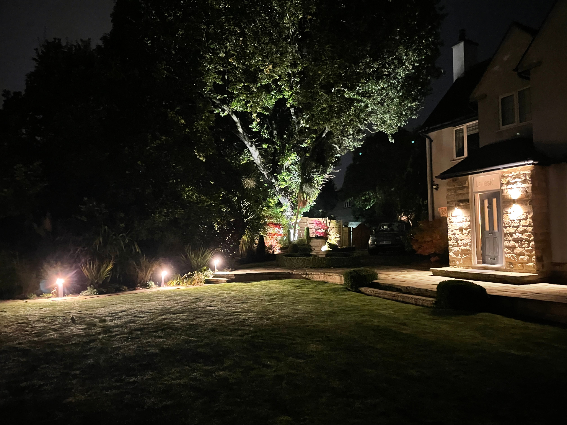 Feature garden lighting