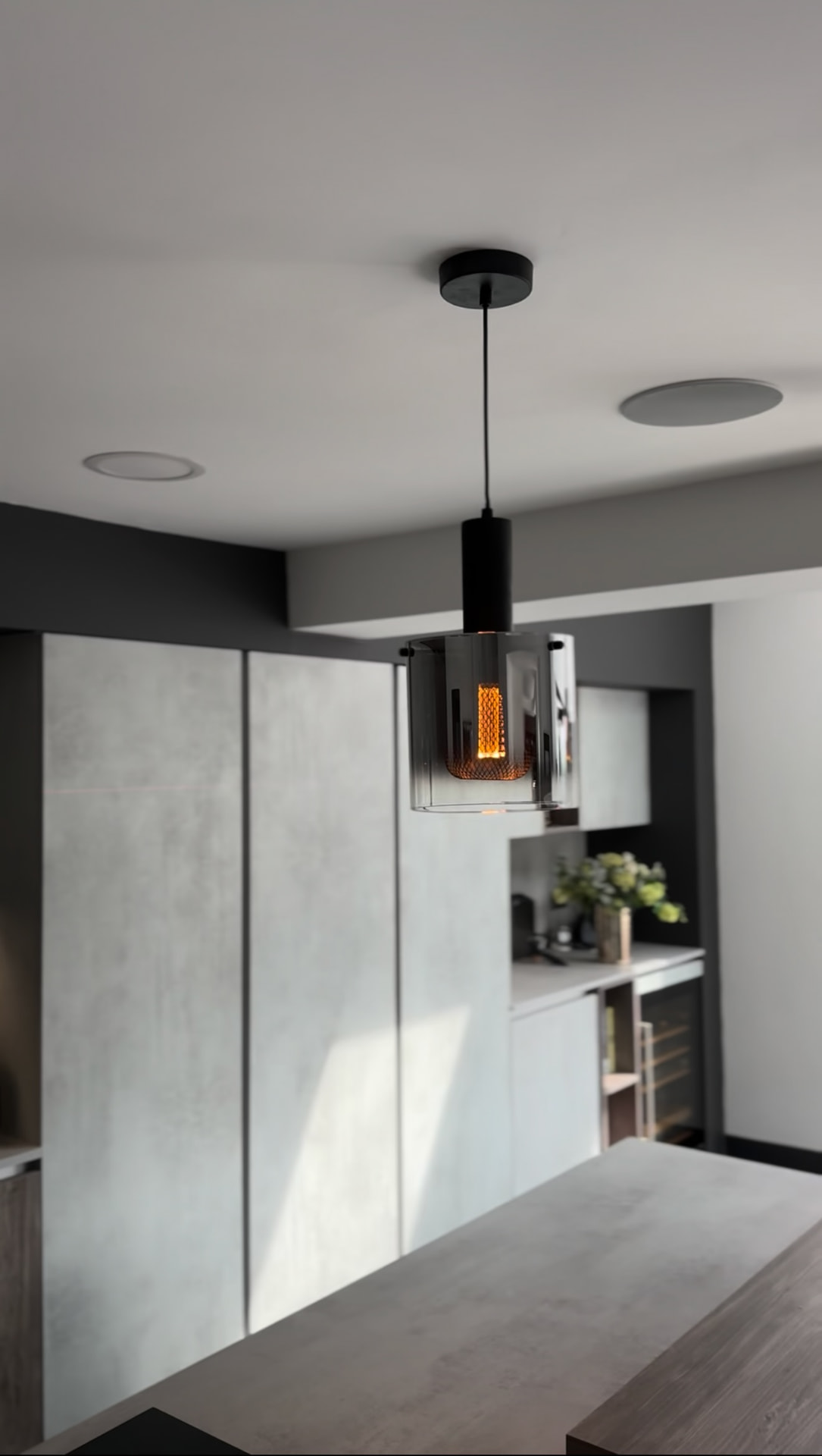 Kitchen pendant lighting