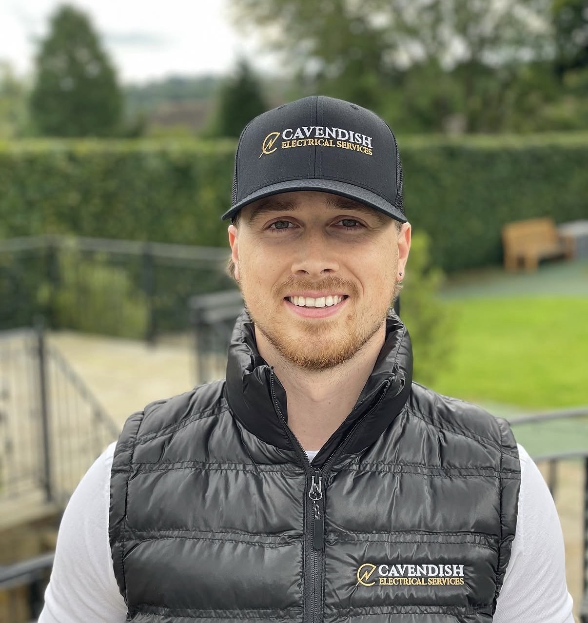 Freddy Roscamp, founder of Cavendish Electrical Services